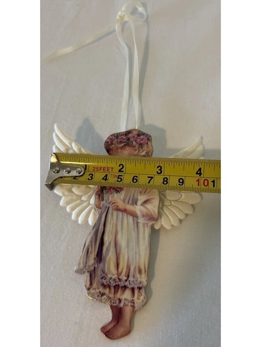 The Bradford Exchange “Garden Miracle” 3D Angel LL 5743 Heaven’s Little Angels